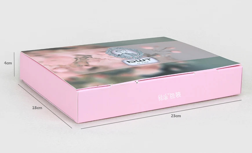 浪漫樱花美牙仪包装盒三维尺寸图