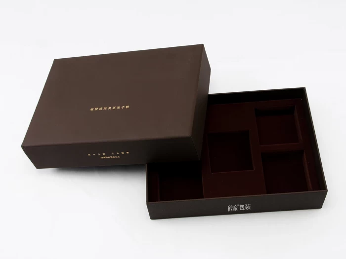 灵芝孢子粉保健品礼盒展示图