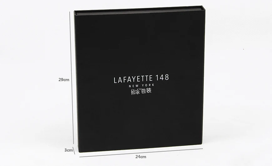 拉飞逸LAFAYETTE丝巾包装盒-尺寸图