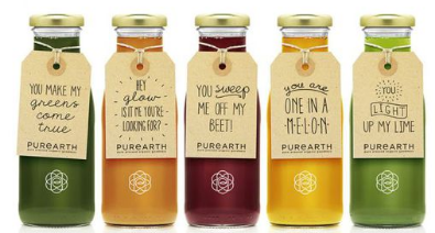 Purearth 饮料包装