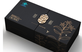 黑色保健品包装