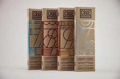 Crude巧克力包装