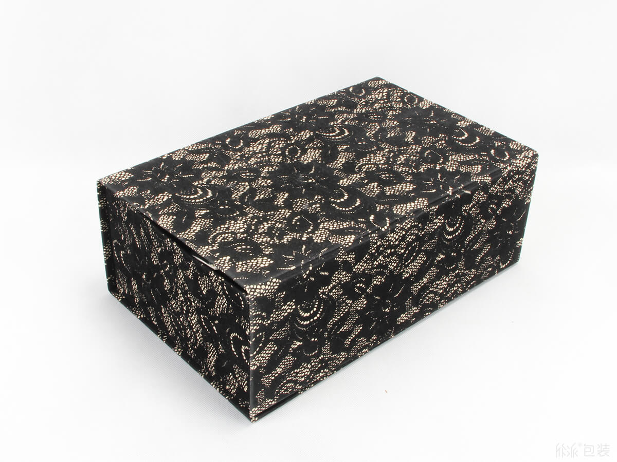 性感蕾丝高档鞋盒 - 欣派包装