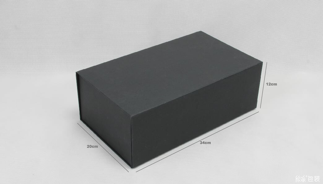 MERCA皮鞋包装盒三维尺寸