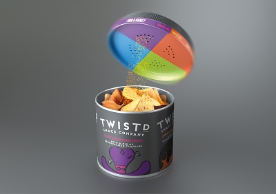 Twistd薯片单瓶