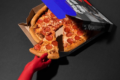 阿莫多瓦风Pizza 包装盒