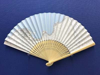 日本地图折扇