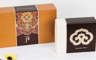 Whoo后化妆品盒