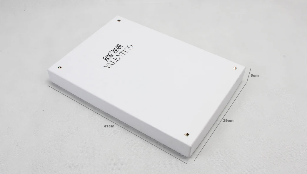 VALENTINO纯白衬衫盒三维尺寸