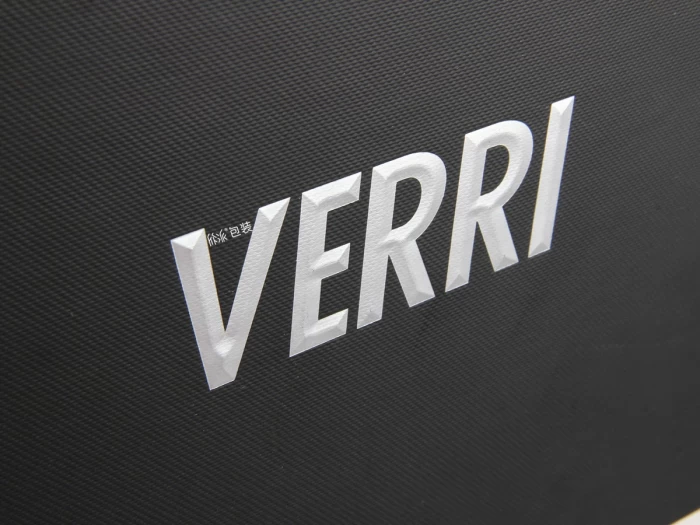 VERRI高档鞋盒LOGO展示