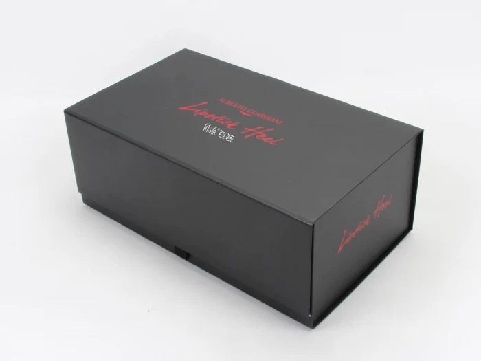 阿贝卡迪尼折叠奢侈品鞋盒侧边展示