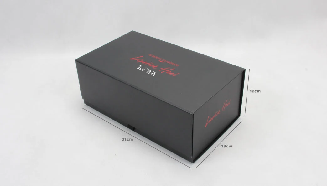 阿贝卡迪尼折叠奢侈品鞋盒三维尺寸