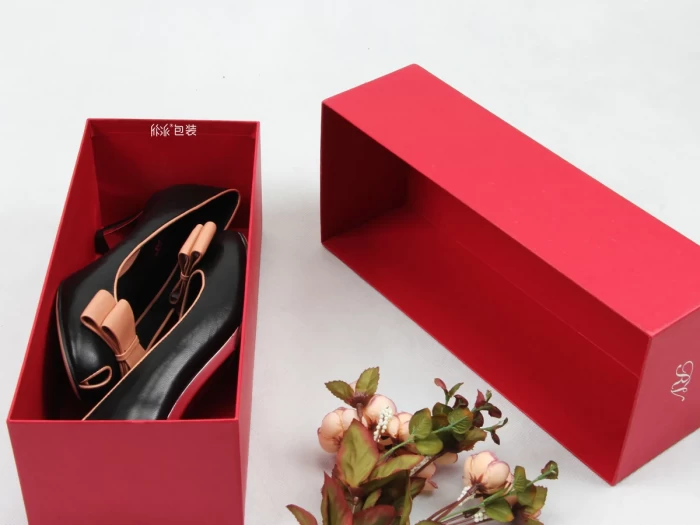 女鞋鞋盒展开图