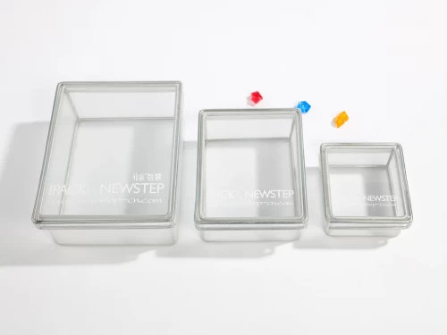 透明软PVC化妆品展示盒