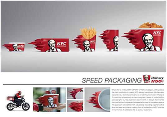 加速KFC外卖桶