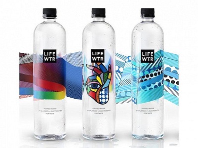 百事高端水Lifewtr瓶装水