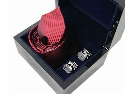 领带+袖扣盒