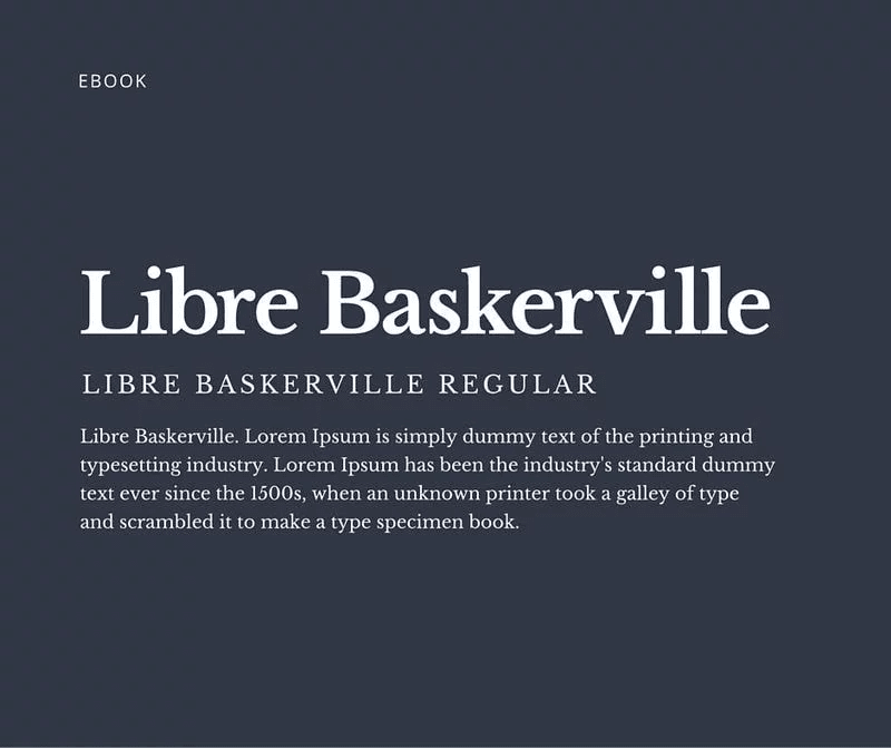 Libre Baskerville