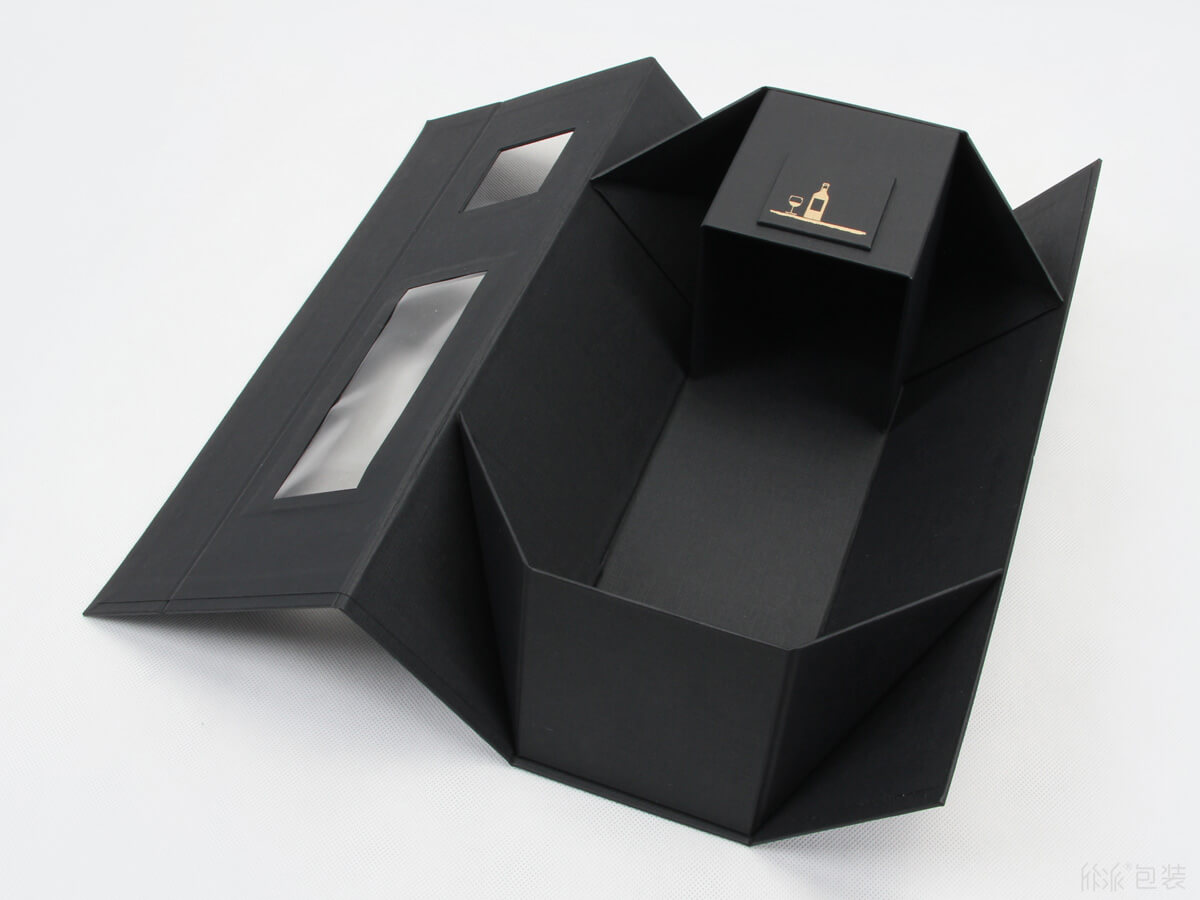 单支折叠红酒盒 - 欣派包装