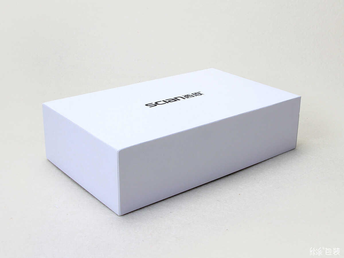 手持式冲牙器包装盒三维立体图