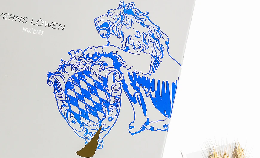 蓝狮礼品包装盒UV印刷工艺