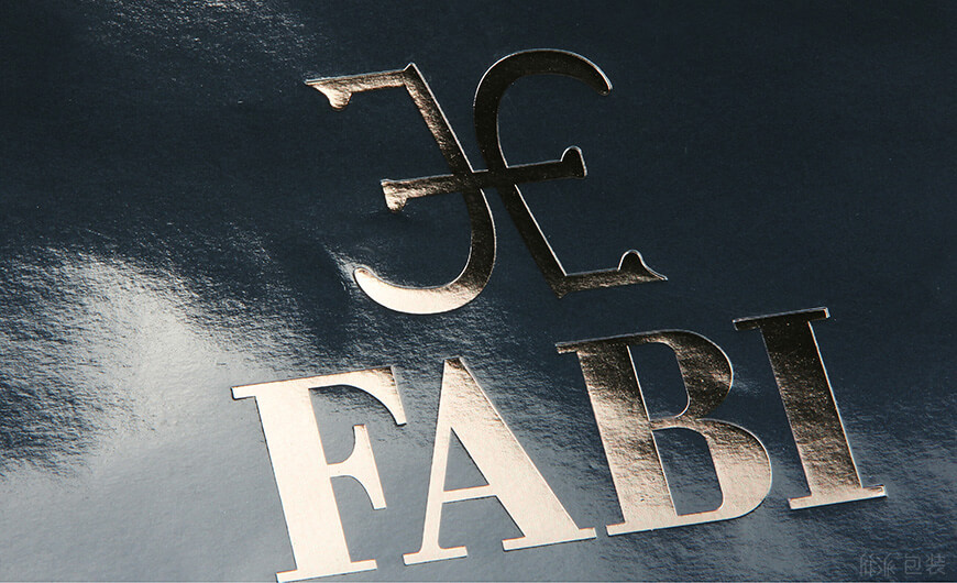 FABI奢侈品手提袋烫金Logo
