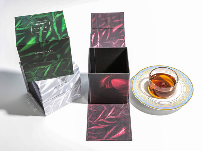 创意折叠茶叶礼品包装盒 