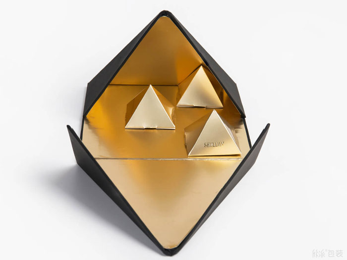金字塔巧克力包装盒