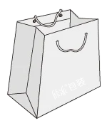 梯形手提袋